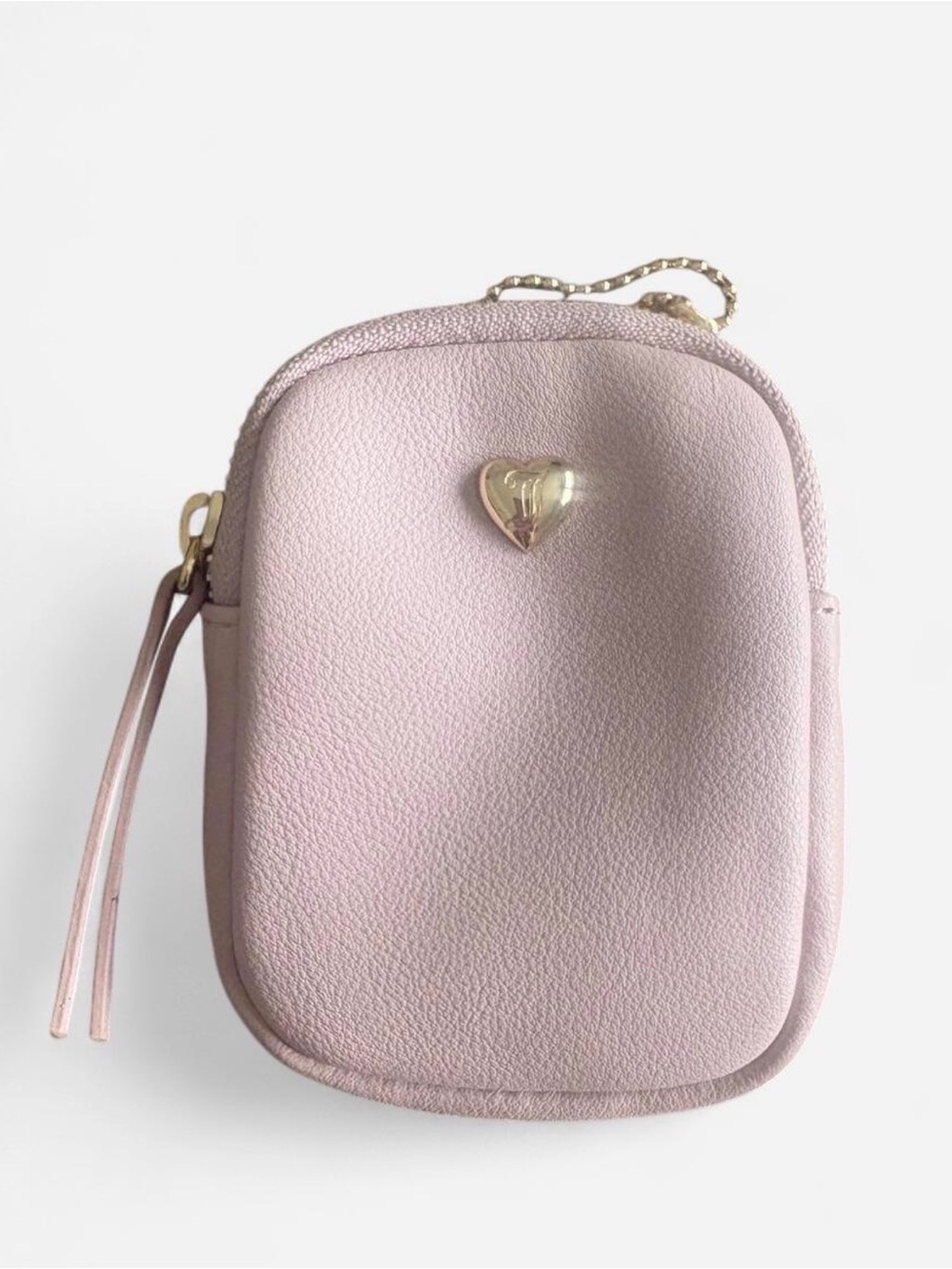 Juicy Couture Light Pink Heart Charm Card & Key Holder